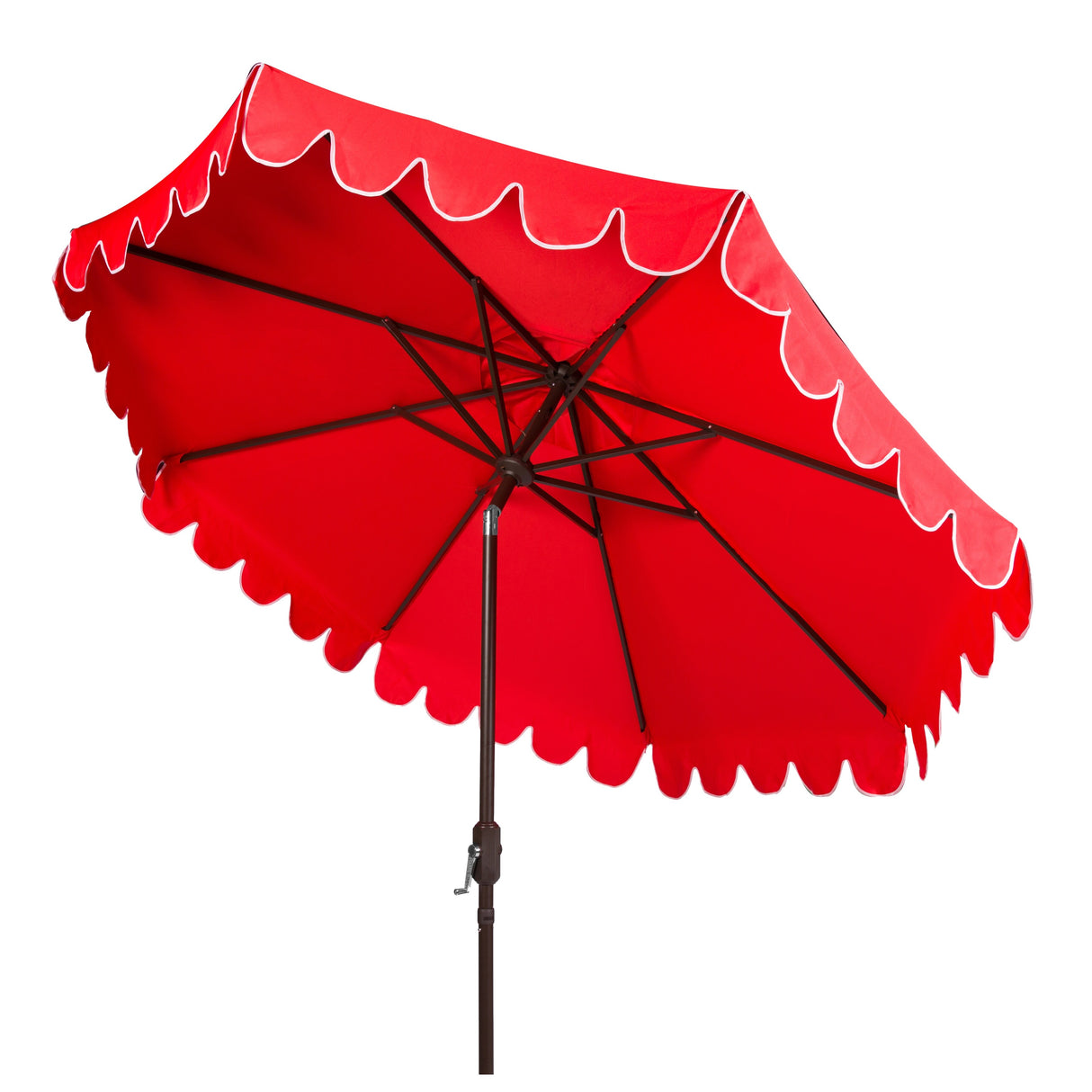 SAFAVIEH Antonije 9-Foot Crank Outdoor Umbrella