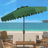 SAFAVIEH Antonije 9-Foot Crank Outdoor Umbrella