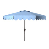 SAFAVIEH Antonije 9-Foot Crank Outdoor Umbrella