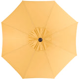 SAFAVIEH Antonije 9-Foot Crank Outdoor Umbrella