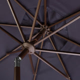 SAFAVIEH Antonije 9-Foot Crank Outdoor Umbrella