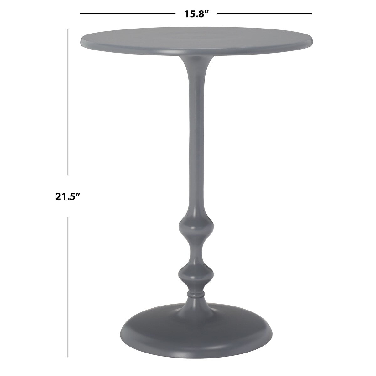 SAFAVIEH Aquata Round Side Table - 16Wx16Dx22H