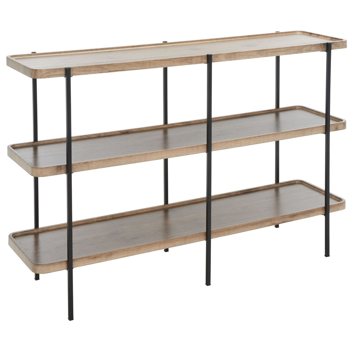 SAFAVIEH Arah 2-Shelf Console Table - 47 In. W x 12 In. D x 30 In. H - 47Wx12Dx30H