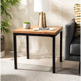 SAFAVIEH Arda Brown Side Table - 23" x 22.6" x 20.9" - 23Wx23Dx21H