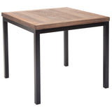 SAFAVIEH Arda Brown Side Table - 23" x 22.6" x 20.9" - 23Wx23Dx21H