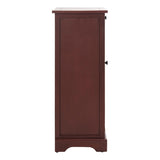 SAFAVIEH Ardella Red Tall Storage Unit - 15.7" x 13" x 34.3" - 16Wx13Dx34H