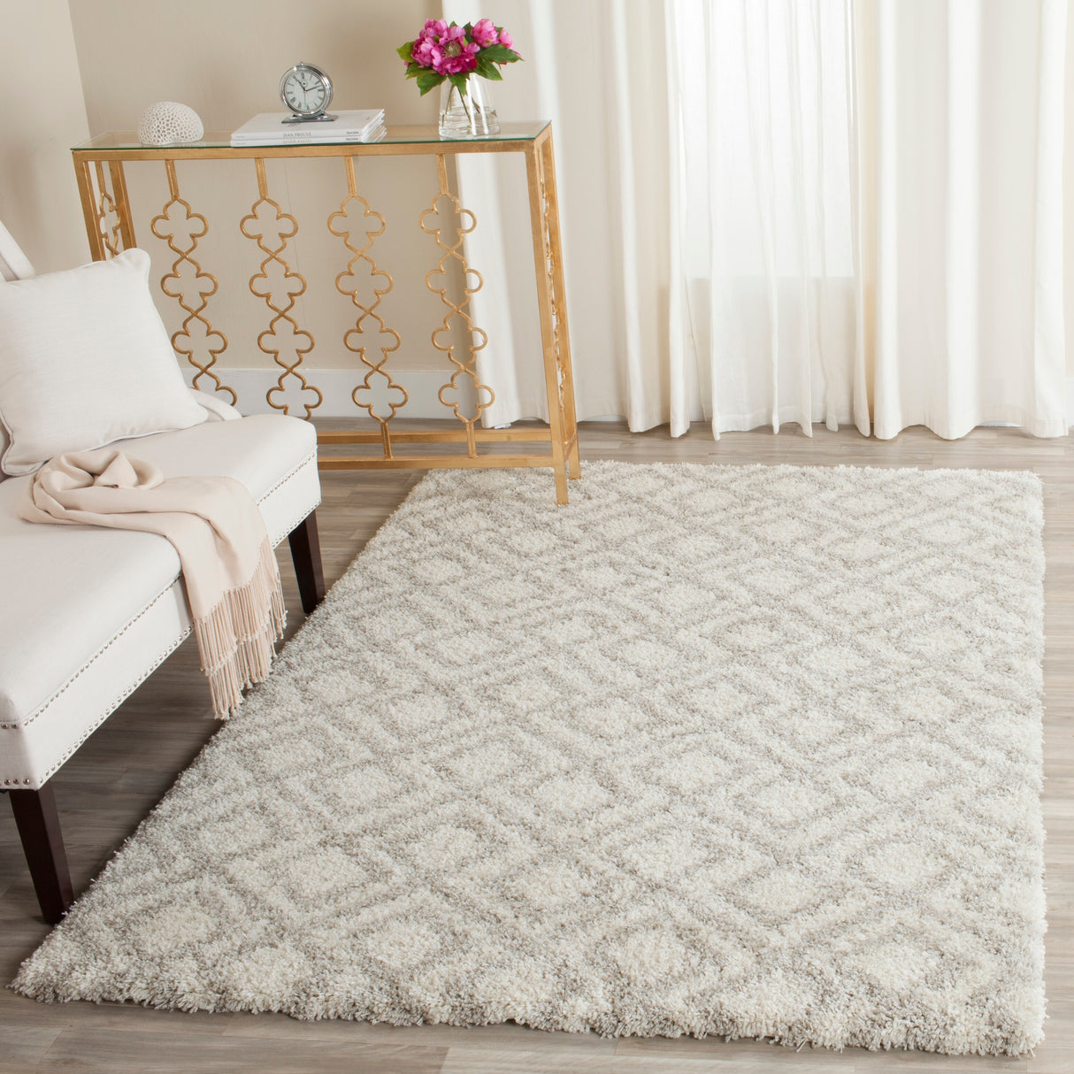 SAFAVIEH Arizona Shag Bahia 1.2-inch Thick Rug