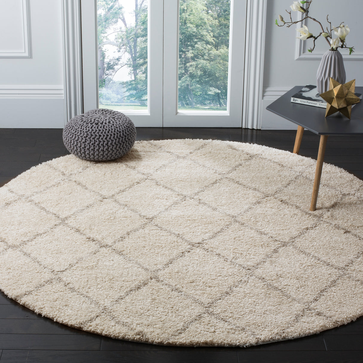 SAFAVIEH Arizona Shag Effrosini 1.2-inch Thick Rug