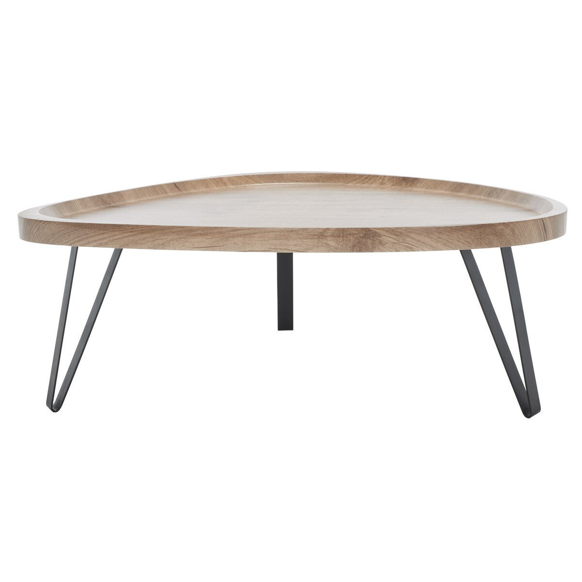 SAFAVIEH Arlena Mid-Century Rustic Coffee Table - 39 In. W x 35 In. D x 15 In. H - 39Wx35Dx15H