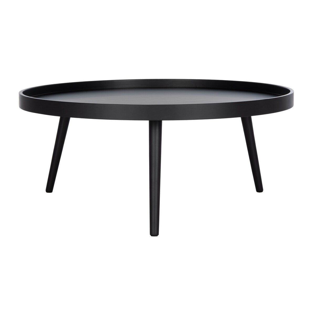 SAFAVIEH Arline Round Tray Top Coffee Table - 35.4" x 35.4" x 15" - 35Wx35Dx15H