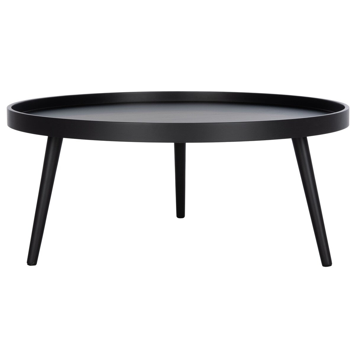 SAFAVIEH Arline Round Tray Top Coffee Table - 35.4" x 35.4" x 15" - 35Wx35Dx15H