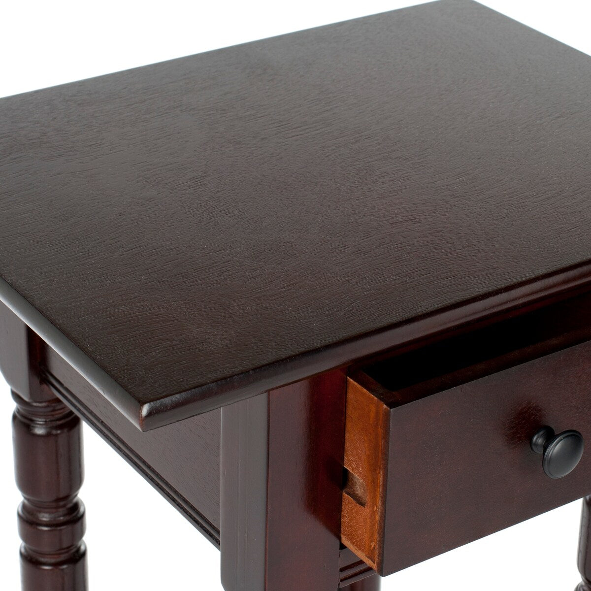 SAFAVIEH Arrie Black Accent Table - 17.7" x 13.8" x 31.9" - 18Wx14Dx32H