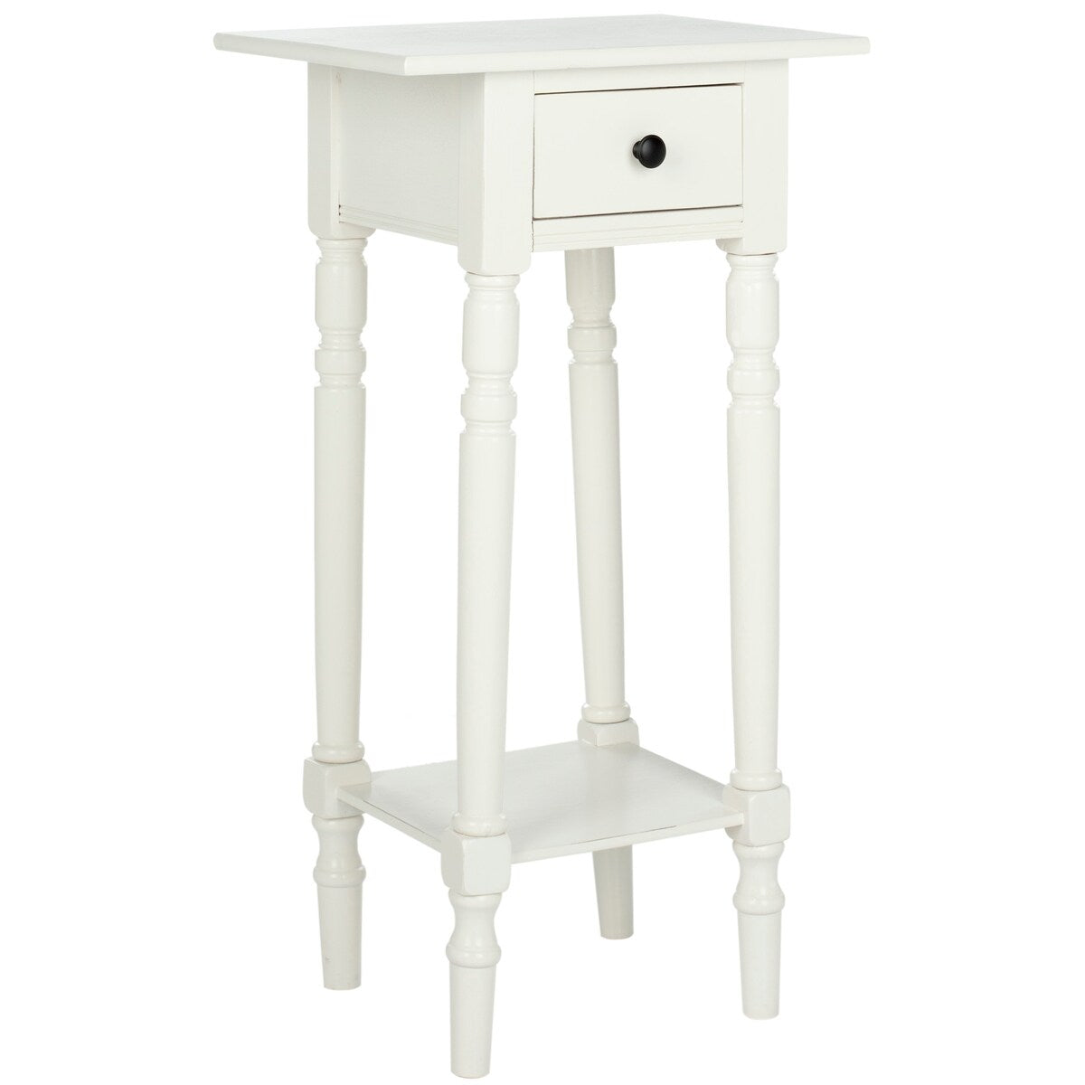 SAFAVIEH Arrie Black Accent Table - 17.7" x 13.8" x 31.9" - 18Wx14Dx32H