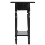 SAFAVIEH Arrie Black Accent Table - 17.7" x 13.8" x 31.9" - 18Wx14Dx32H