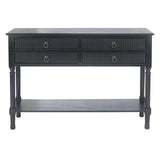 SAFAVIEH Artelia 4-Drawer Console Table - 42" W x 13" L x 29.5" H - 42Wx13Dx30H