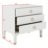 SAFAVIEH Artimiza 3-Drawer Nightstand