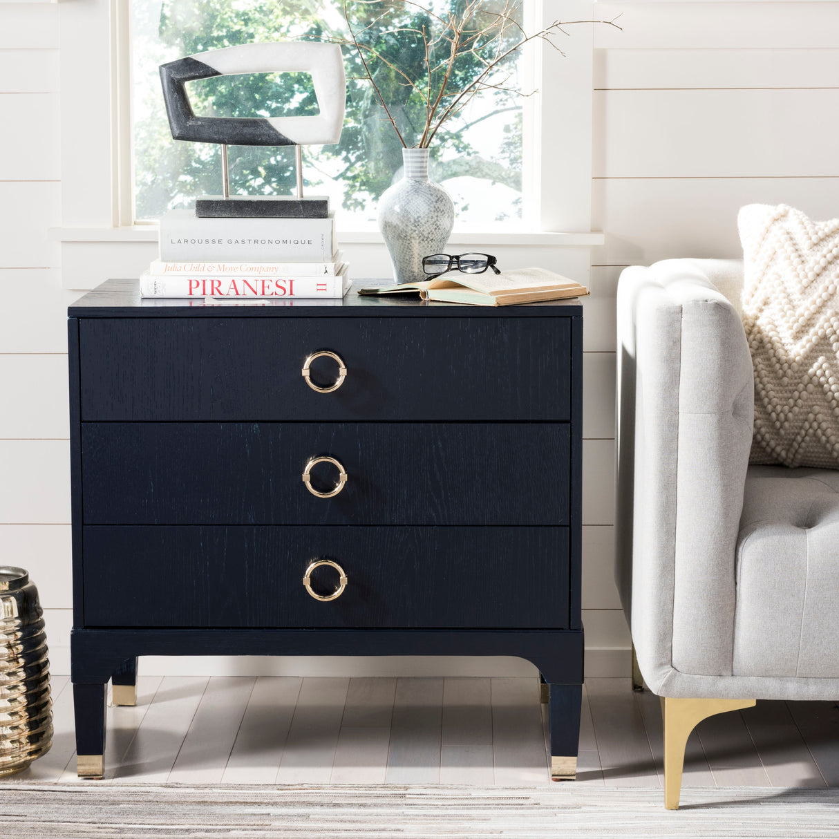 SAFAVIEH Artimiza 3-Drawer Nightstand