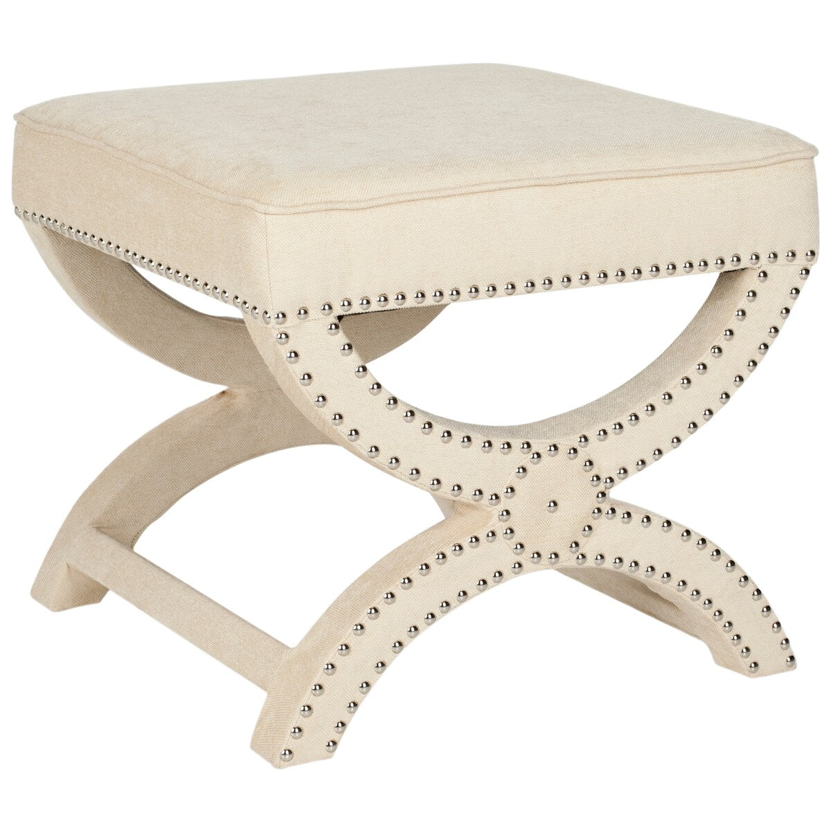 SAFAVIEH Ashanti X-Bench Ottoman