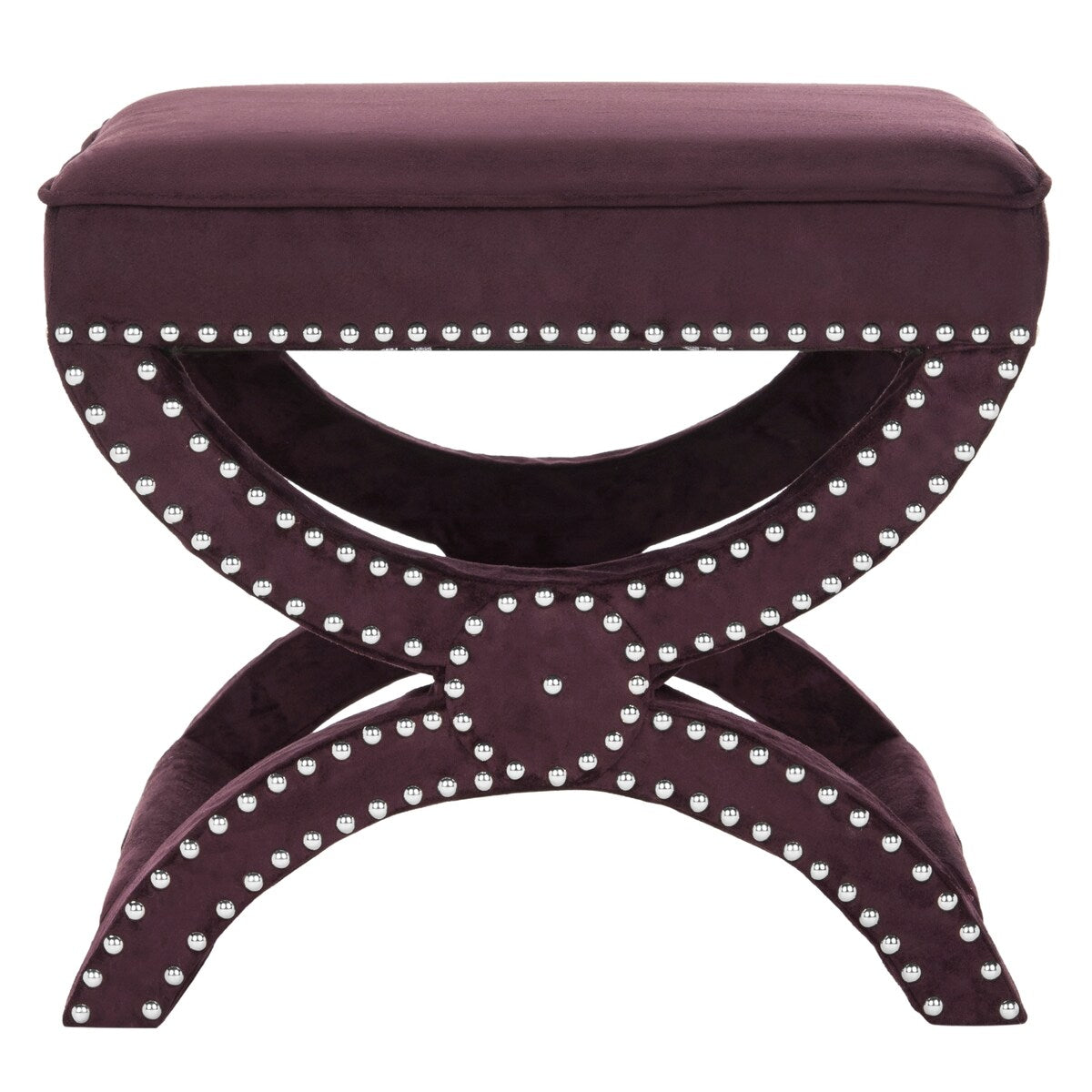 SAFAVIEH Ashanti X-Bench Ottoman