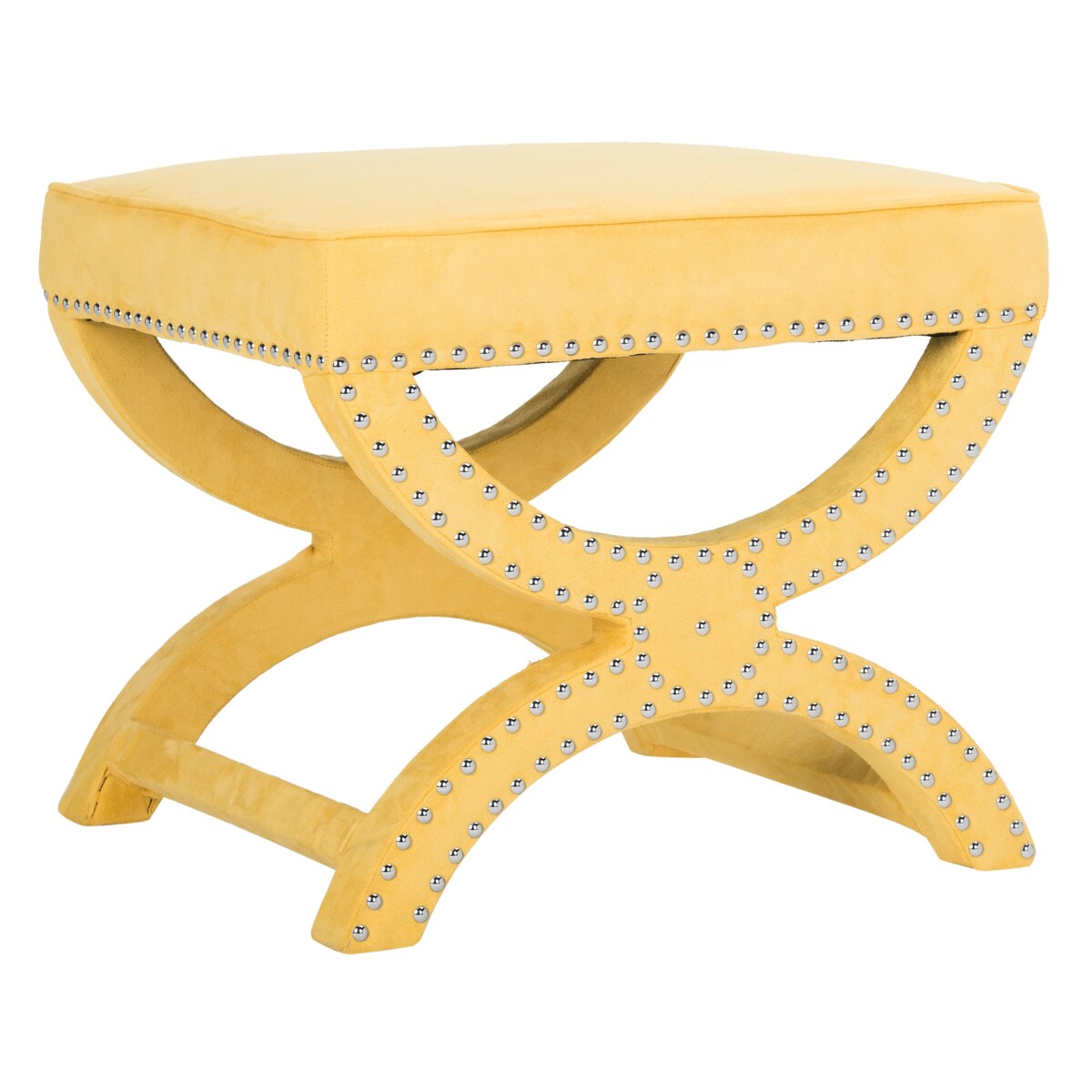 SAFAVIEH Ashanti X-Bench Ottoman