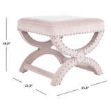 SAFAVIEH Ashanti X-Bench Ottoman