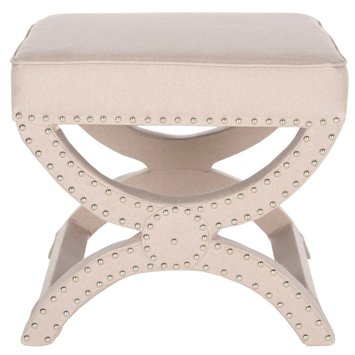 SAFAVIEH Ashanti X-Bench Ottoman