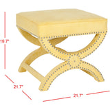 SAFAVIEH Ashanti X-Bench Ottoman