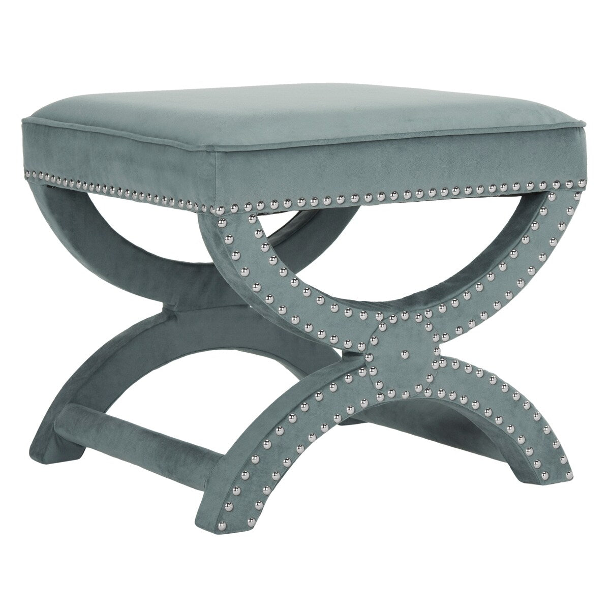 SAFAVIEH Ashanti X-Bench Ottoman