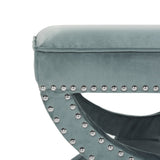 SAFAVIEH Ashanti X-Bench Ottoman