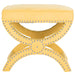 SAFAVIEH Ashanti X-Bench Ottoman