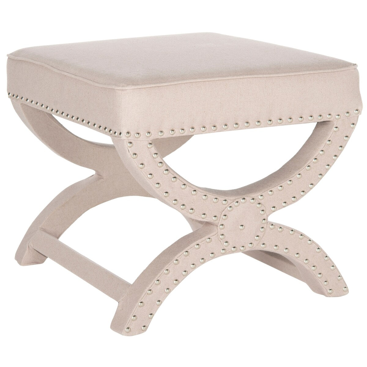 SAFAVIEH Ashanti X-Bench Ottoman