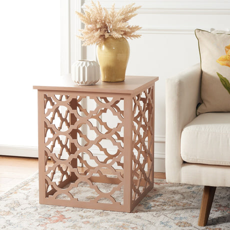 SAFAVIEH Asimina End Table - 19" W x 19" D x 23" H - 19Wx19Dx23H