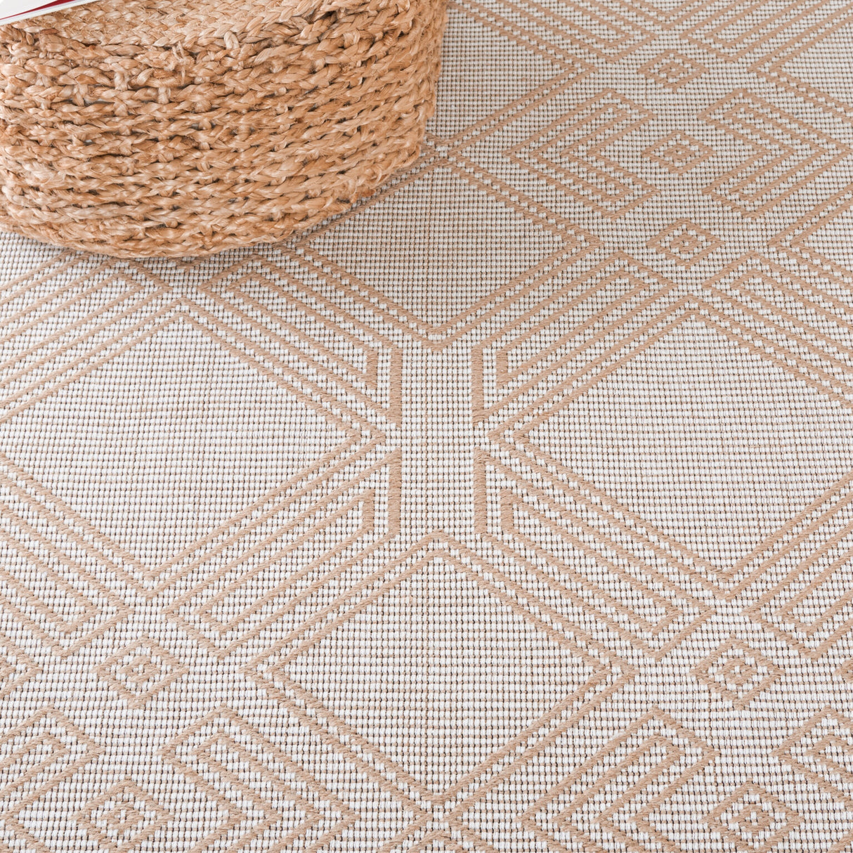 SAFAVIEH Aspect Lykke Rustic Moroccan Jute Rug