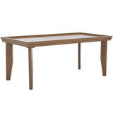 SAFAVIEH Asthildur Coffee Table - 47" L x 24" D x 20" H - 47Wx24Dx20H