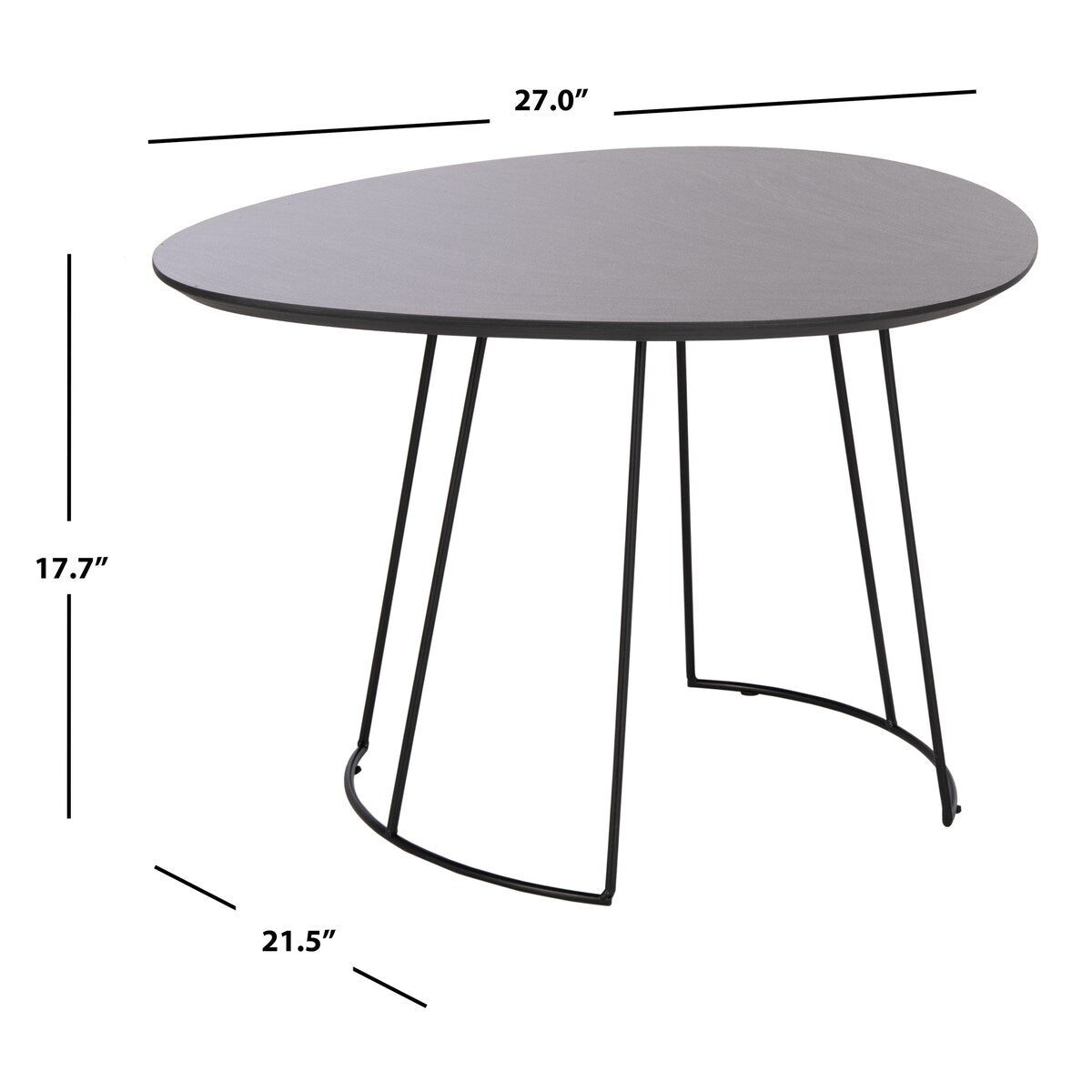 SAFAVIEH Atje Side Table - 27Wx22Dx18H