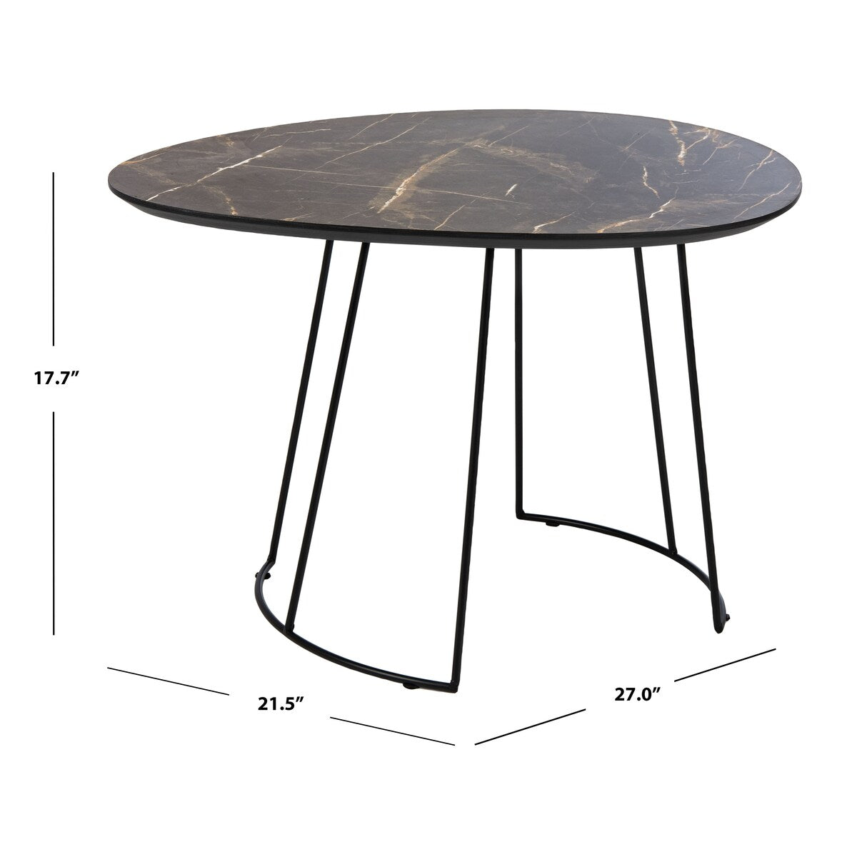 SAFAVIEH Atje Side Table - 27Wx22Dx18H