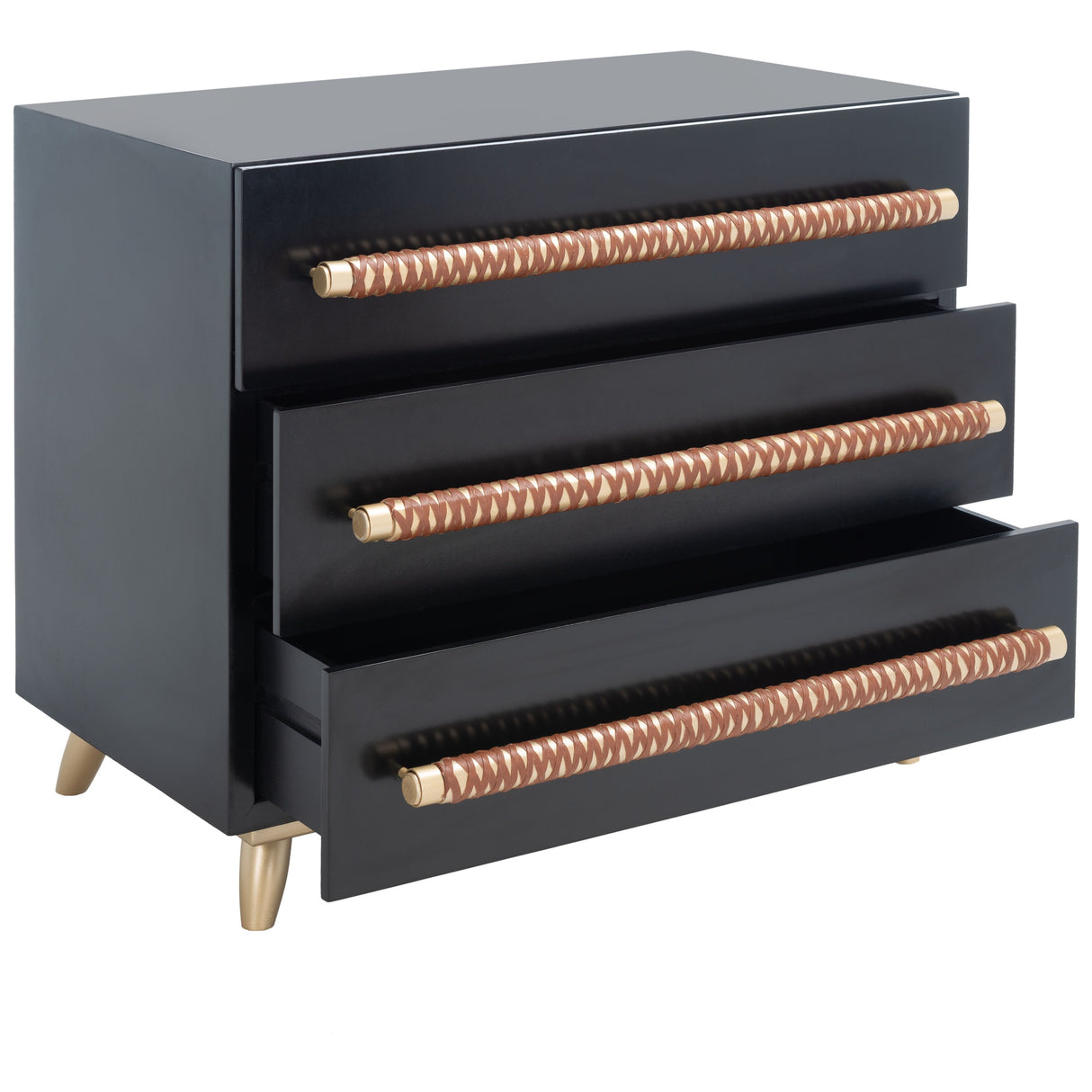 SAFAVIEH Audra 3-Drawer Storage Bedroom Chest.