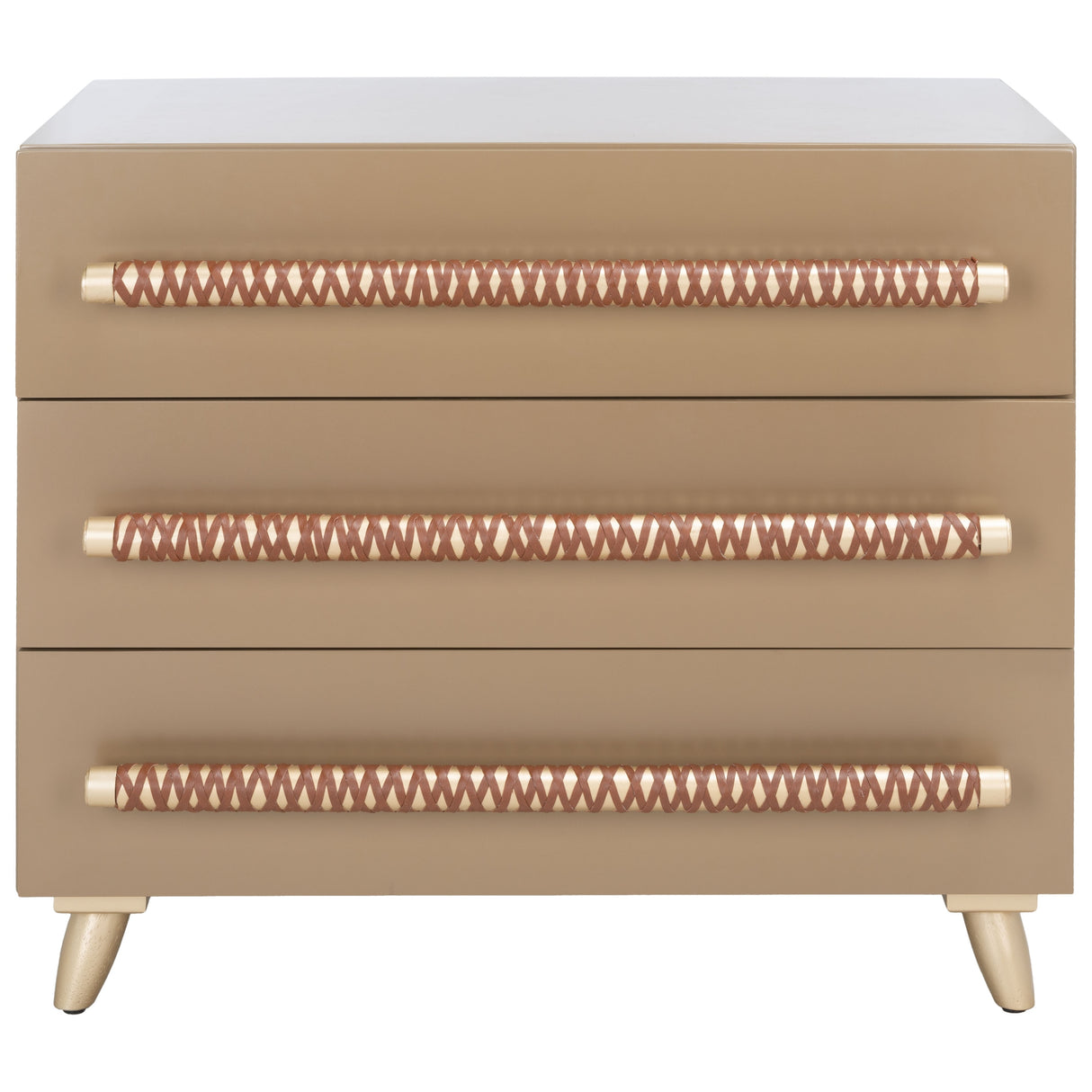 SAFAVIEH Audra 3-Drawer Storage Bedroom Chest.