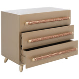 SAFAVIEH Audra 3-Drawer Storage Bedroom Chest.