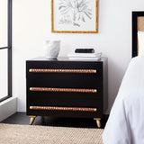 SAFAVIEH Audra 3-Drawer Storage Bedroom Chest.