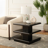 SAFAVIEH Ava 2-Shelf Accent Table - 24" L x 24" D x 21" H - 24Wx24Dx21H