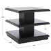 SAFAVIEH Ava 2-Shelf Accent Table - 24" L x 24" D x 21" H - 24Wx24Dx21H