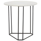 SAFAVIEH Avis Round Accent Table - 18" W x 18" D x 20" H - 18Wx18Dx20H