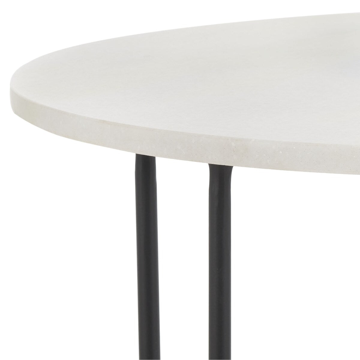 SAFAVIEH Avis Round Accent Table - 18" W x 18" D x 20" H - 18Wx18Dx20H