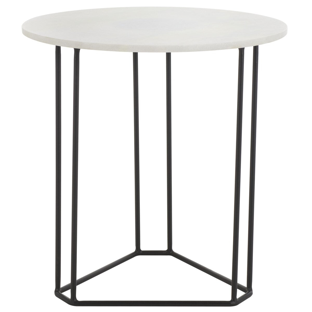 SAFAVIEH Avis Round Accent Table - 18" W x 18" D x 20" H - 18Wx18Dx20H