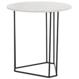 SAFAVIEH Avis Round Accent Table - 18" W x 18" D x 20" H - 18Wx18Dx20H