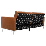 SAFAVIEH Ayana Contemporary Velvet Foldable Futon Bed