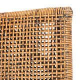 SAFAVIEH Azrielle Coastal Rattan Cushion Chair - 22" W x 24" L x 37" H - 22Wx24Dx37H