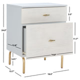 SAFAVIEH Bailee 2-Drawer Nightstand