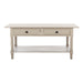 SAFAVIEH Bama Grey 2-Drawer Coffee Table - 41.7" W x 21.7" D x 18.5" H - 42Wx22Dx19H